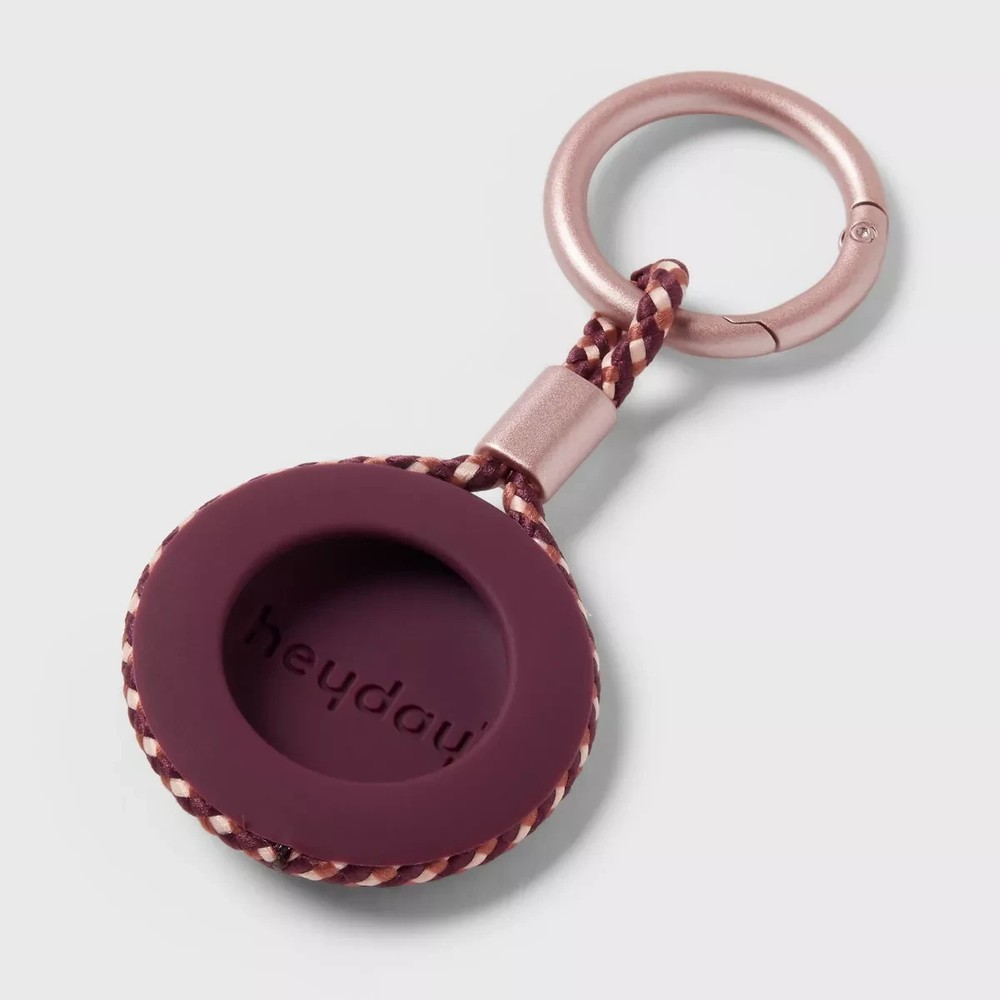 Apple AirTag Rope Keychain - heyday™ Dark Cherry