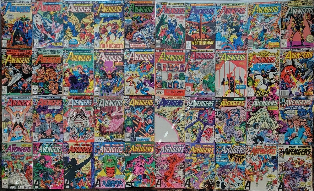 The Avengers Bronze Lot (41) #201-250* Many 1st Apps 1976 High Mid Grade