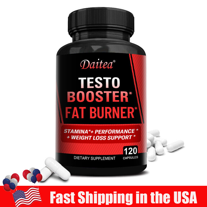 Testo Booster Fat Burner-Male Enhancement Stamina - Performance Weight Loss - US