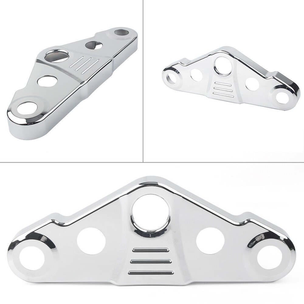 For Honda 2003-09 VTX1300 R S T & 04-08 VTX1300 C Chrome Upper Triple Tree Cover
