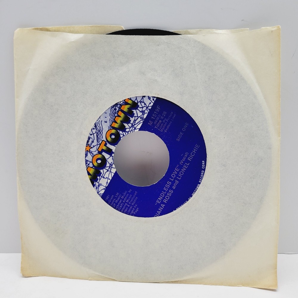 Diana Ross & Lionel Richie Endless Love - 1981 Motown - 45RPM 7