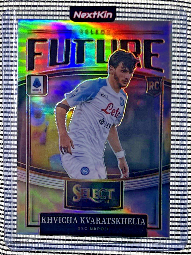 2022-23 Panini Select SERIES A Select Future Khvicha Kvaratskhelia #21 Rookie RC
