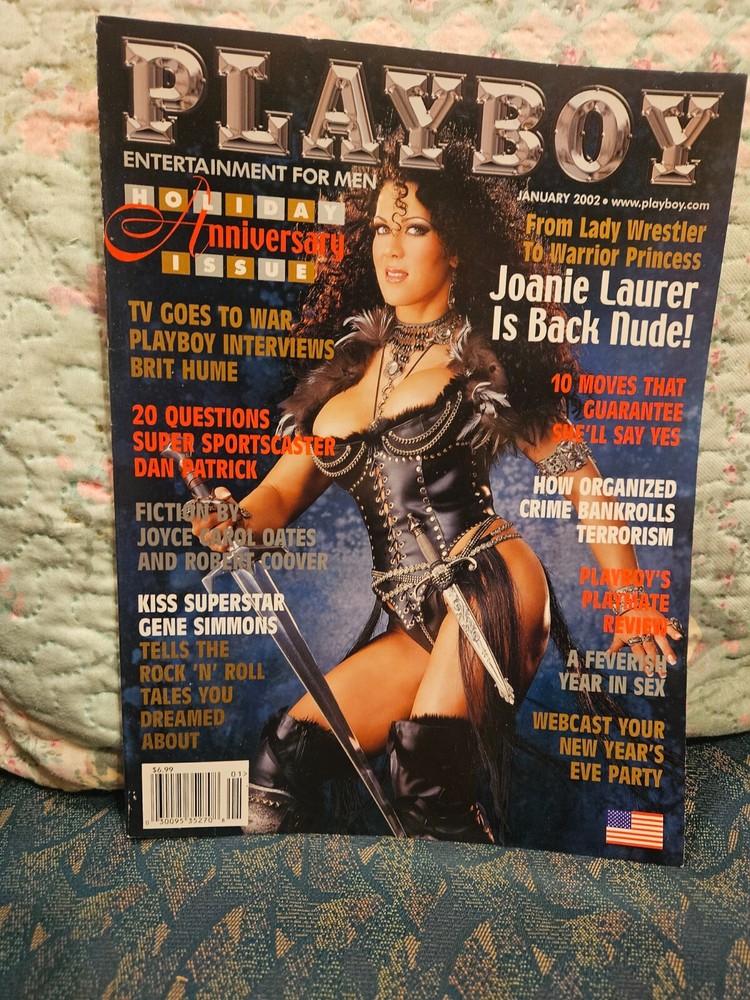 PLAYBOY January 2002 (WWE's Chyna)  Holiday Anniversary Issue (#PB39)