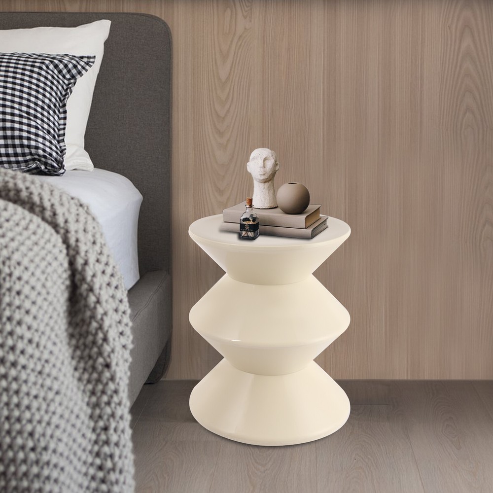 Side Table, Sofa Side Table, Modern Round End Table