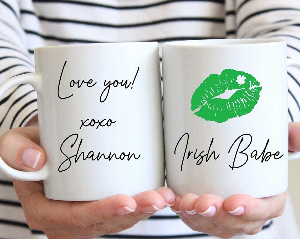 Custom 11 Oz St Patricks Day Ceramic Mug with Personalization