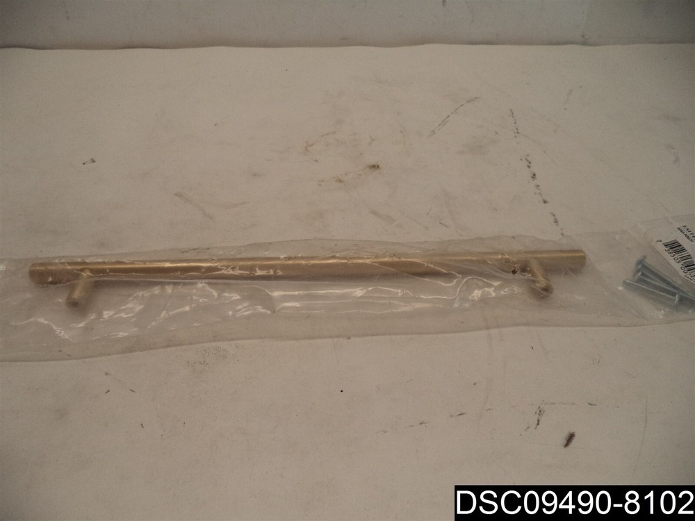 Emtek 86364U 10-Inch Brass Cabinet Handle for Bar Furniture