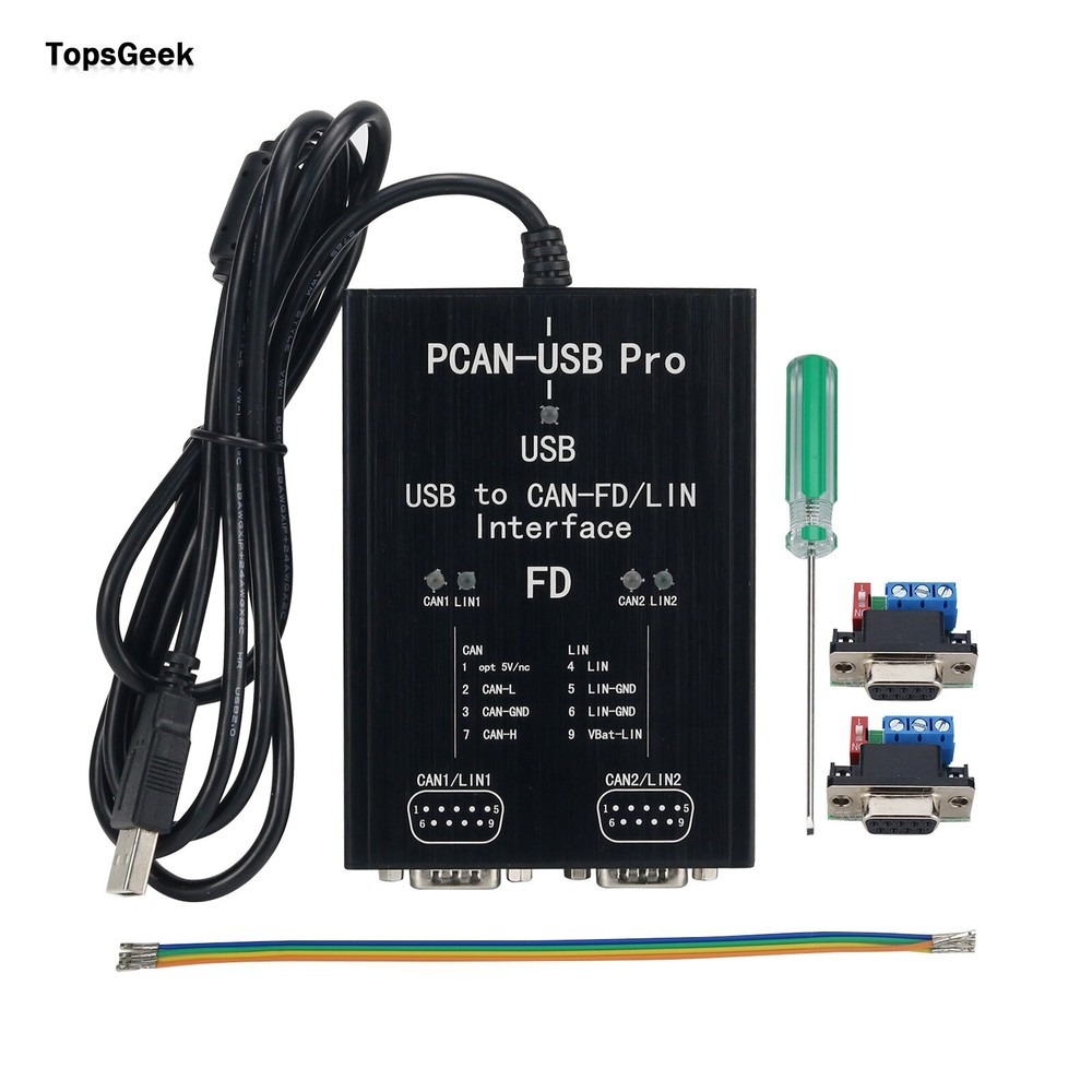 1pc IPEH-004061 PCAN-USB Pro FD Expedited Shipping 12 months warranty Spot Goods