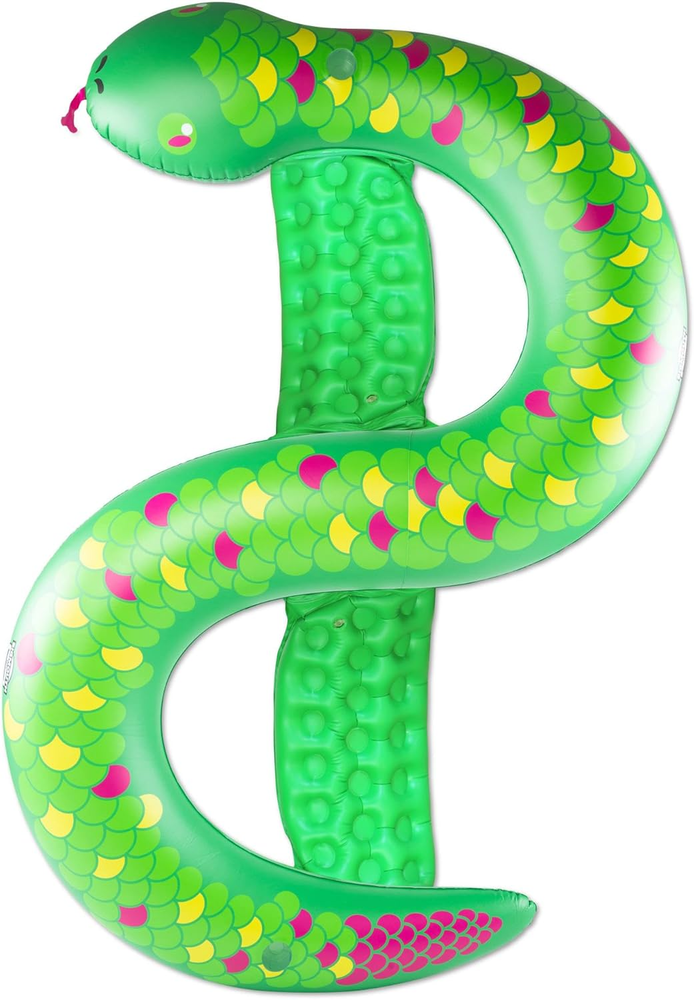 Double Snake Pool Float with Sling Seat for Ultimate Lounging Comfort-image