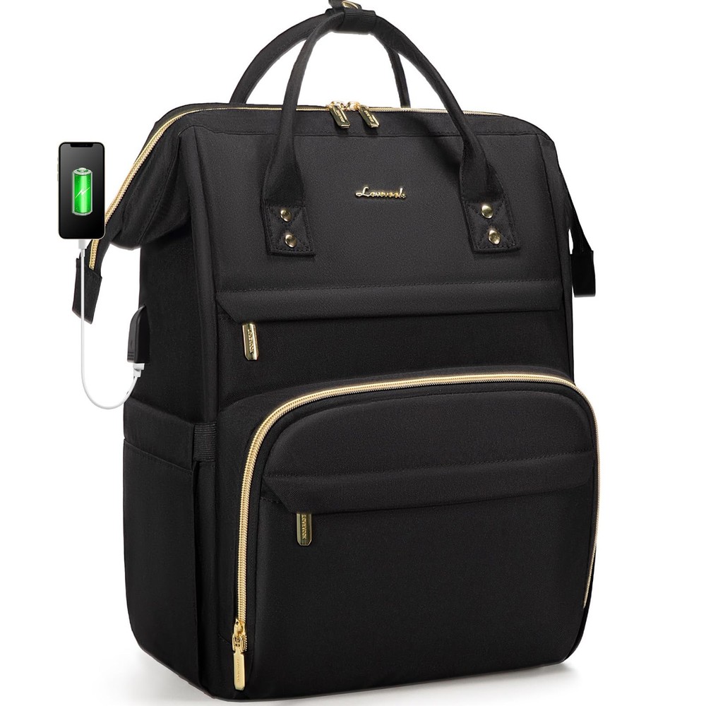 LOVEVOOK Laptop Backpack Women, 15.6 Inch Work Backpack Woman for Teacher