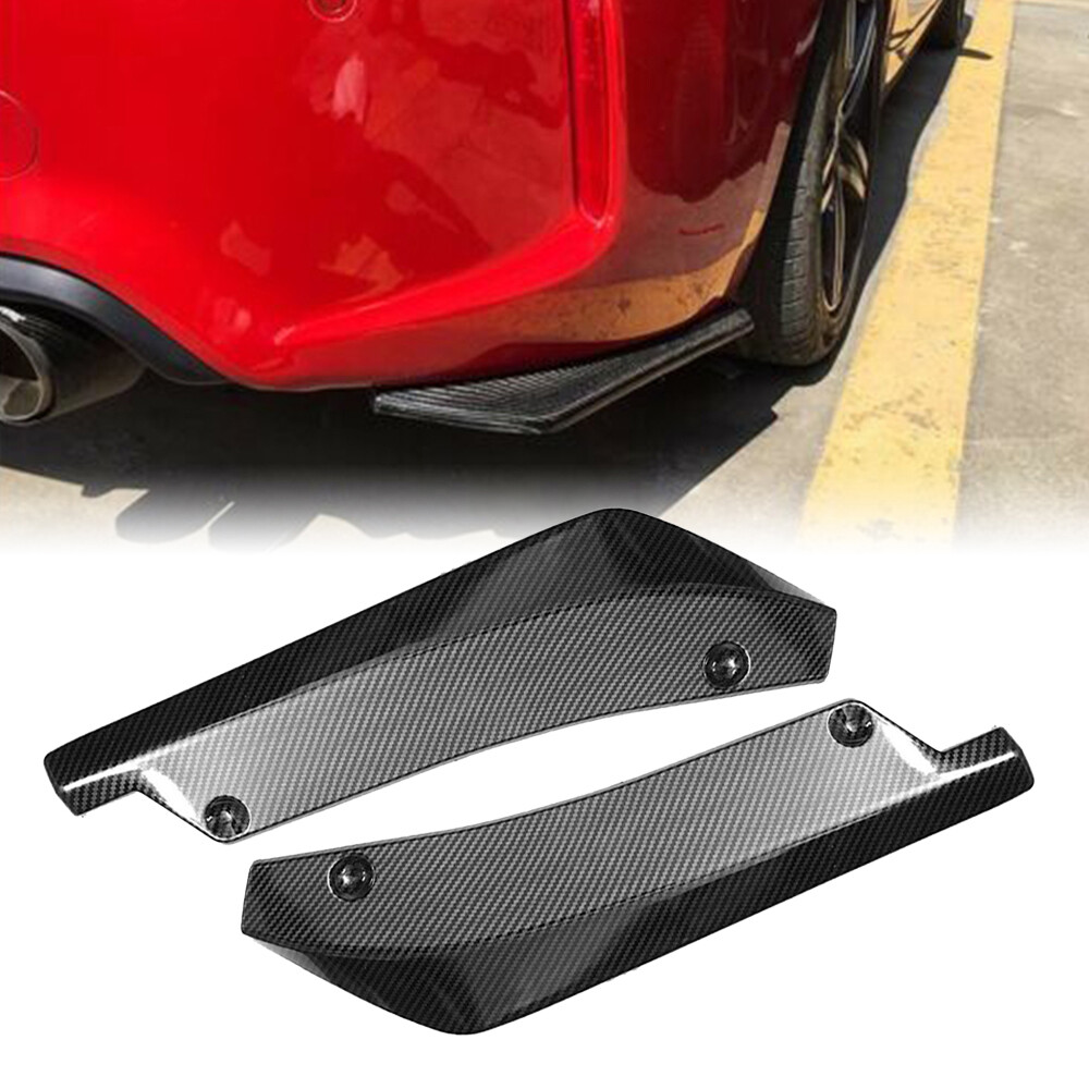 Ford Mustang Carbon Fiber Rear Bumper Diffuser Lip Spoiler