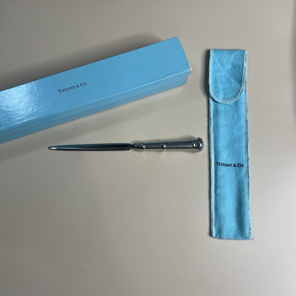 Tiffany & Co. Tiffany Paper Knife Letter Opener Brand Vintage 2c0
