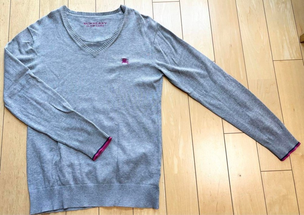 Burberry knit sweater Men's Fashion from Japan