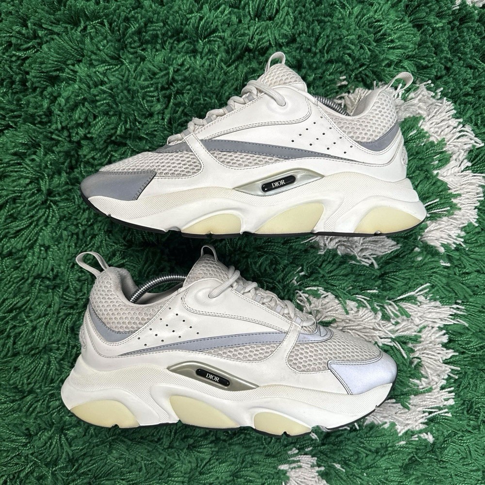 Size 11 - Dior B22 White Grey Reflective - Super Clean (44)