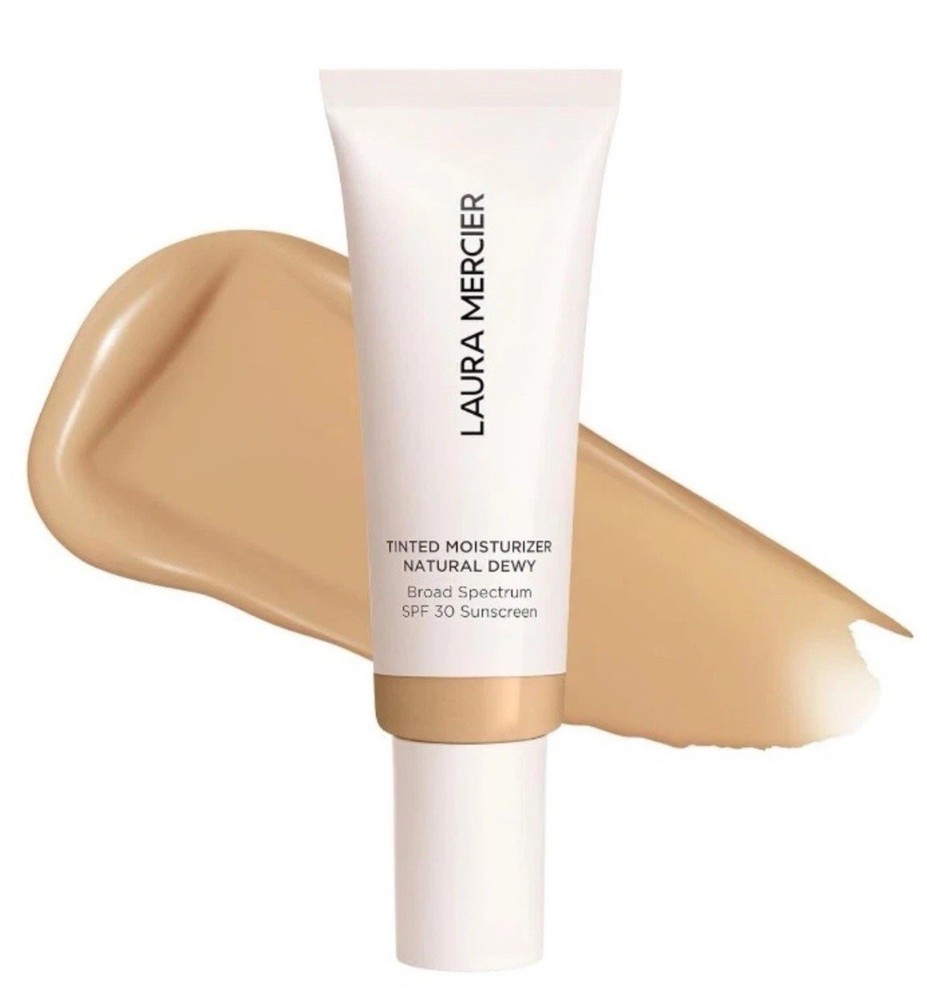 Laura Mercier Tinted Moisturizer Natural Dewy Sunscreen - 2W CITRINE- New