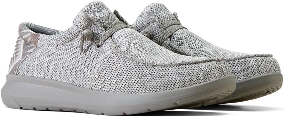 Ariat Men's Hilo Stretch Lace Casual Slip On Shoes - Light Heather/Gray 10046906