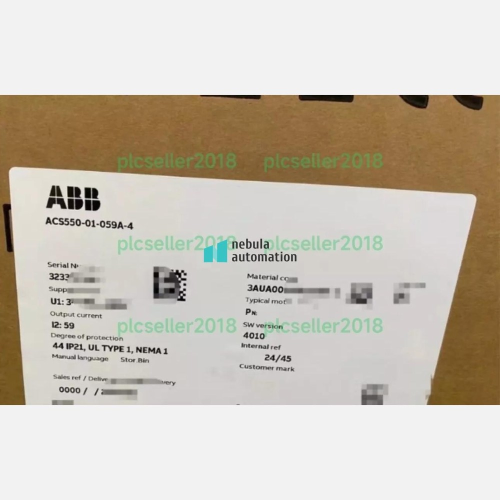 1pcs NEW ABB inverter ACS550-01-059A-4