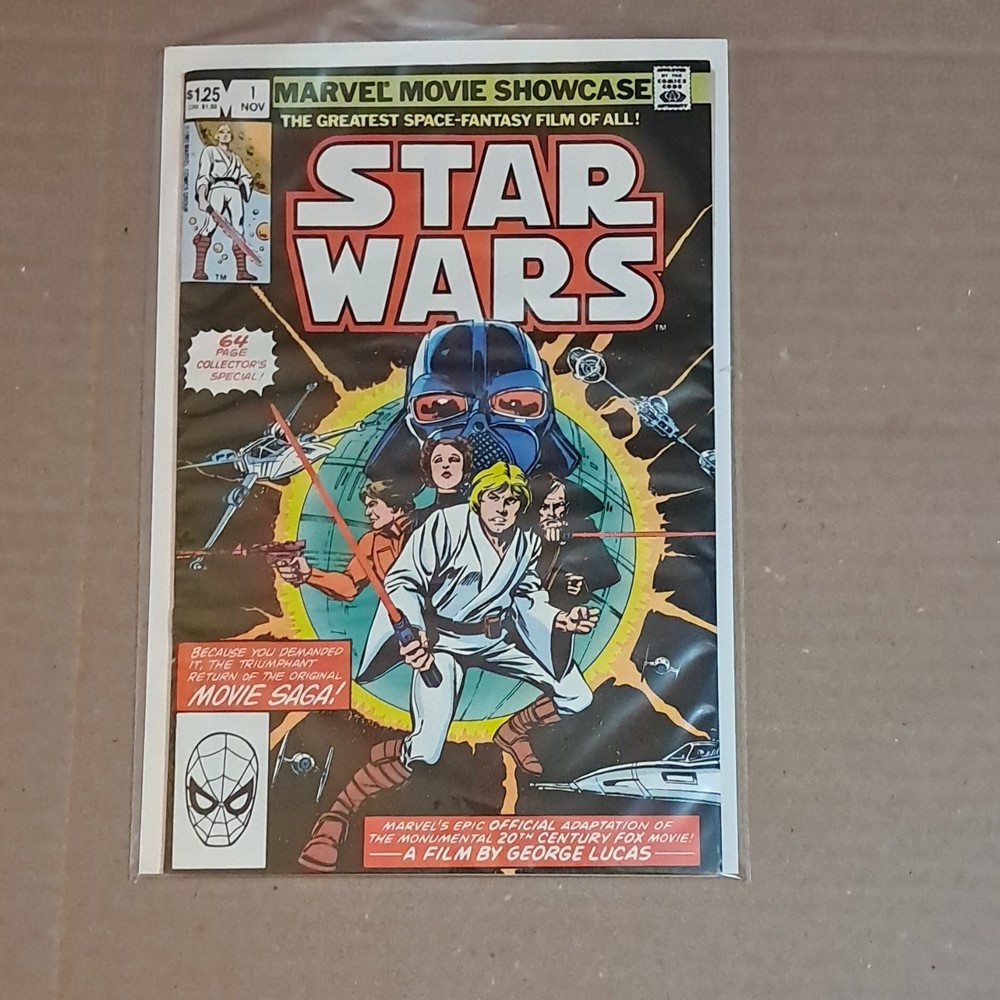 Marvel Movie Showcase Star Wars #1 1979 Bronze Age Comic First Printing