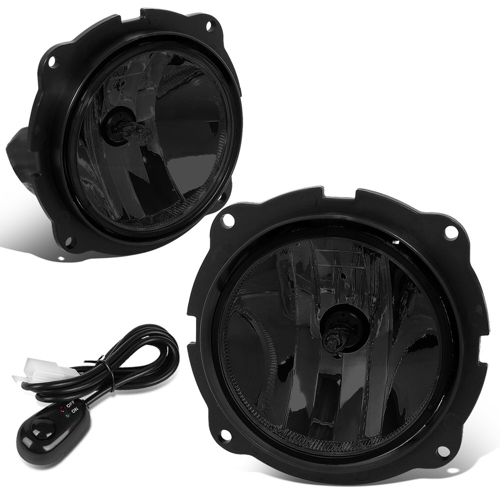 07-12 Ford Escape Smoked Fog Lights with OEM Switch