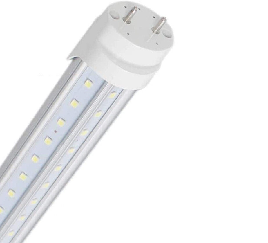 T8 LED Tube Light 2ft 20W G13 Base Fluorescent Bulb Replacement White 6500K