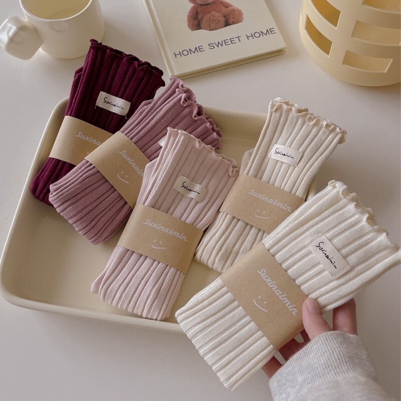 Soft and Comfortable All-Season Cotton Socks for Men and Women