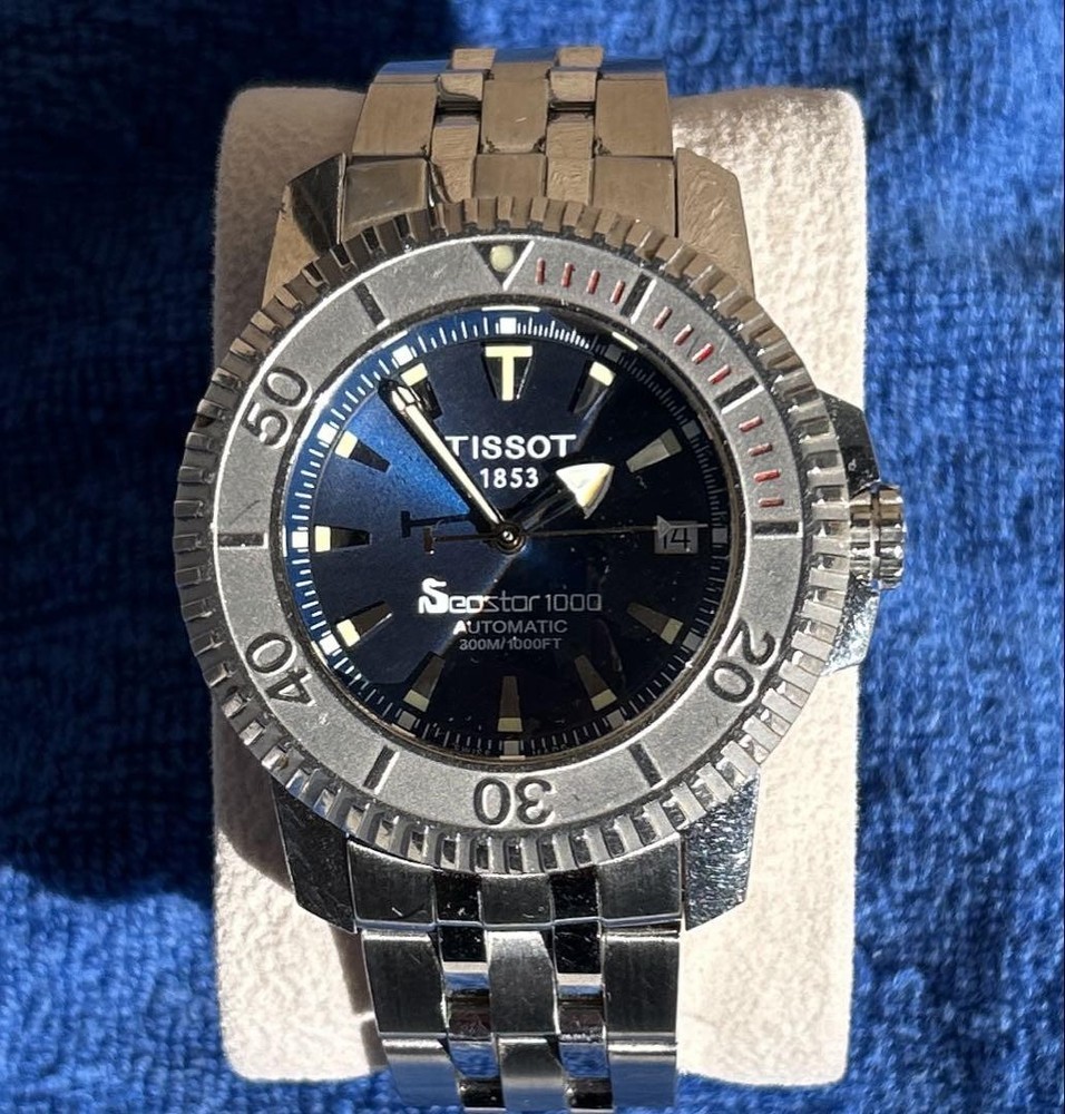 TISSOT Seostor1000 Men's Automatic Round Silver W44mm Analog