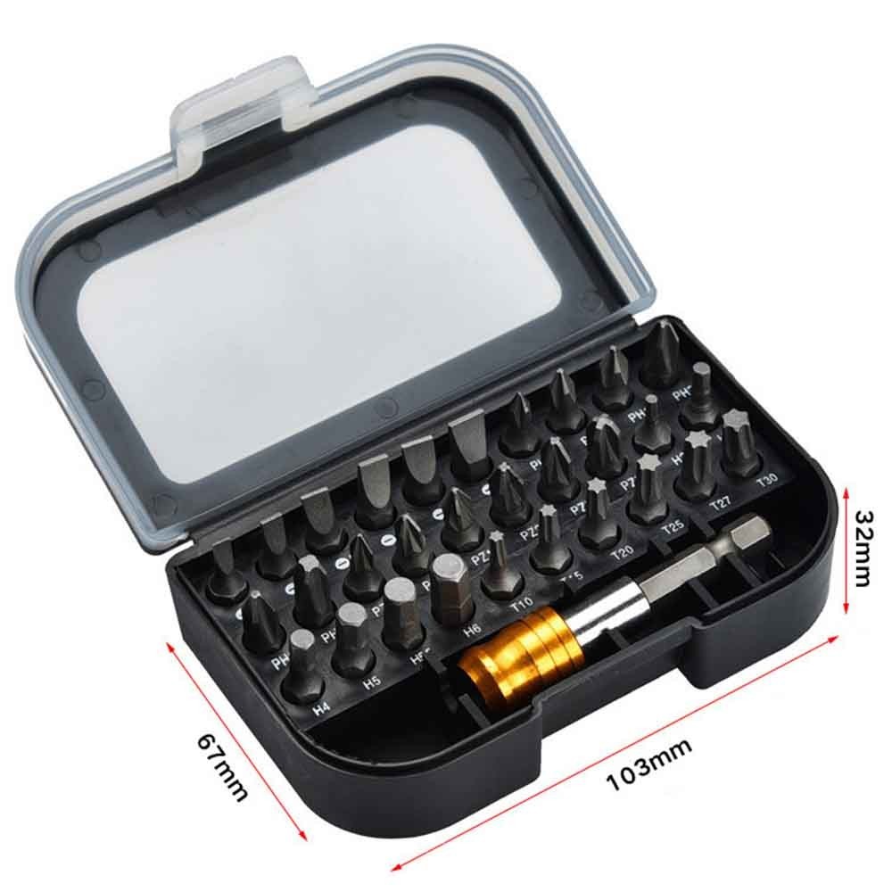 Screwdriver Bits Set Hex Magnetic Holder Handheld Screwdriver Bit Square