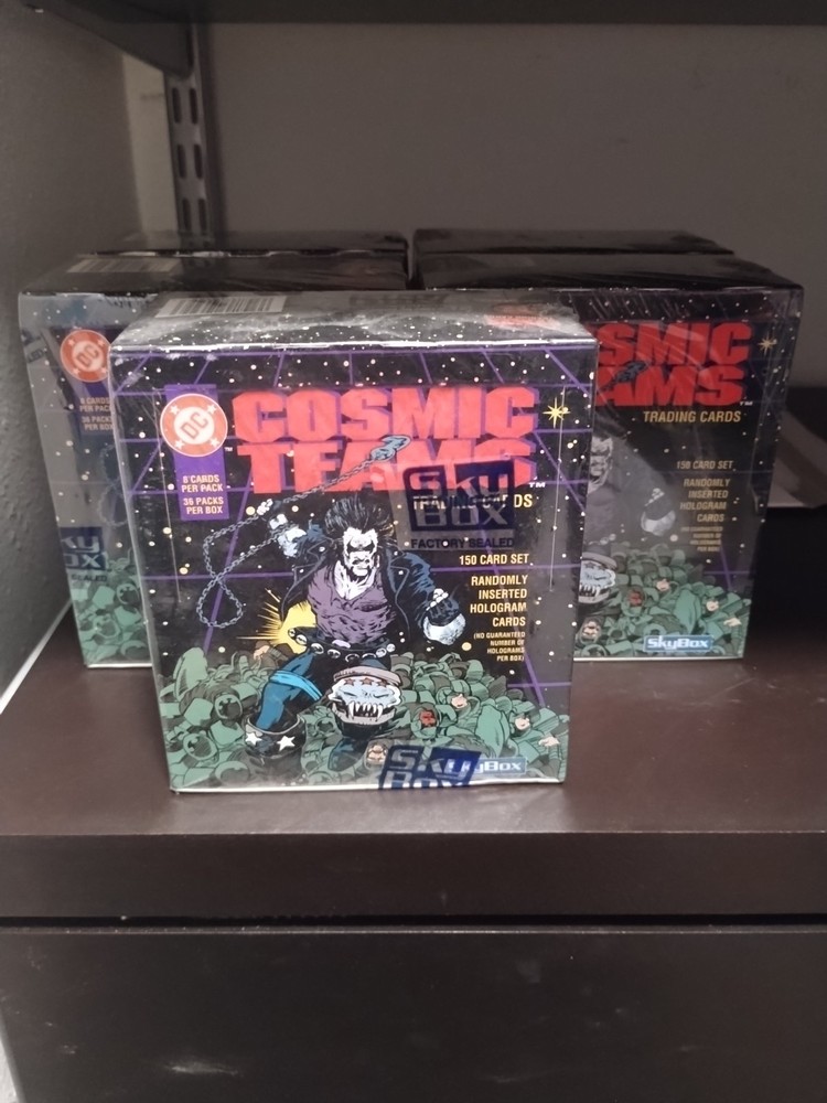 1993 Skybox DC Cosmic Teams Trading Cards -- Factory Sealed Box Of 36 Packs