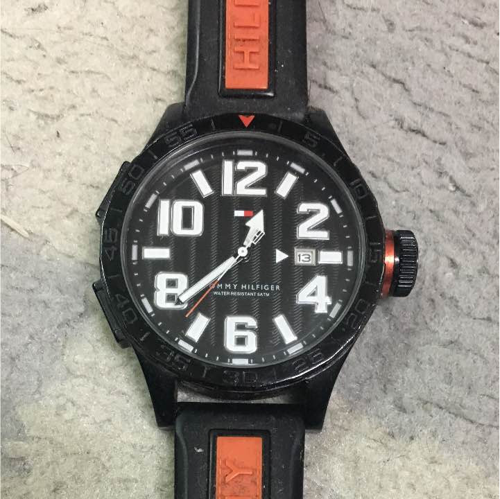 Tommy Hilfiger Vintage Analog Quartz Mens Watch 686607880 Limited Time Discount-image