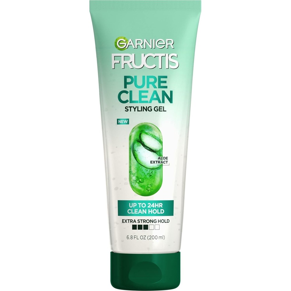 Garnier Fructis Style Pure Clean Styling Gel, Extra Strong Hold, 6.8 Ounces*