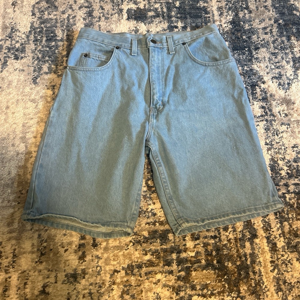 Y2K Light Wash Jorts Jean Shorts Men’s Size 32 No Flaws Grunge Vintage
