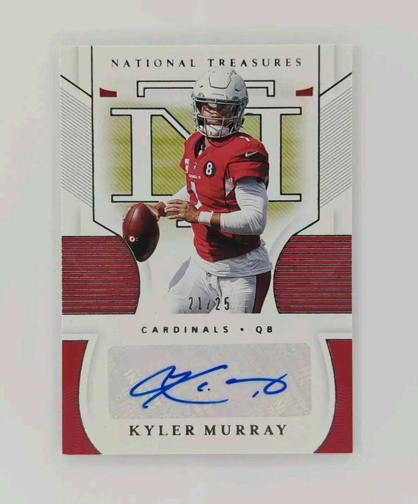 Kyler Murray Auto 2020 Panini National Treasures Signatures Autograph /25 #S-KMU