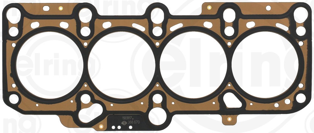 366.670 Elring gasket, cylinder head for Audi, Audi (FAW), Donkervoort, Lobini