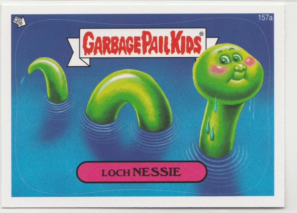 Loch Nessie #157a Garbage Pail Kids GPK 2013 Series 3 BNS3 Brand New