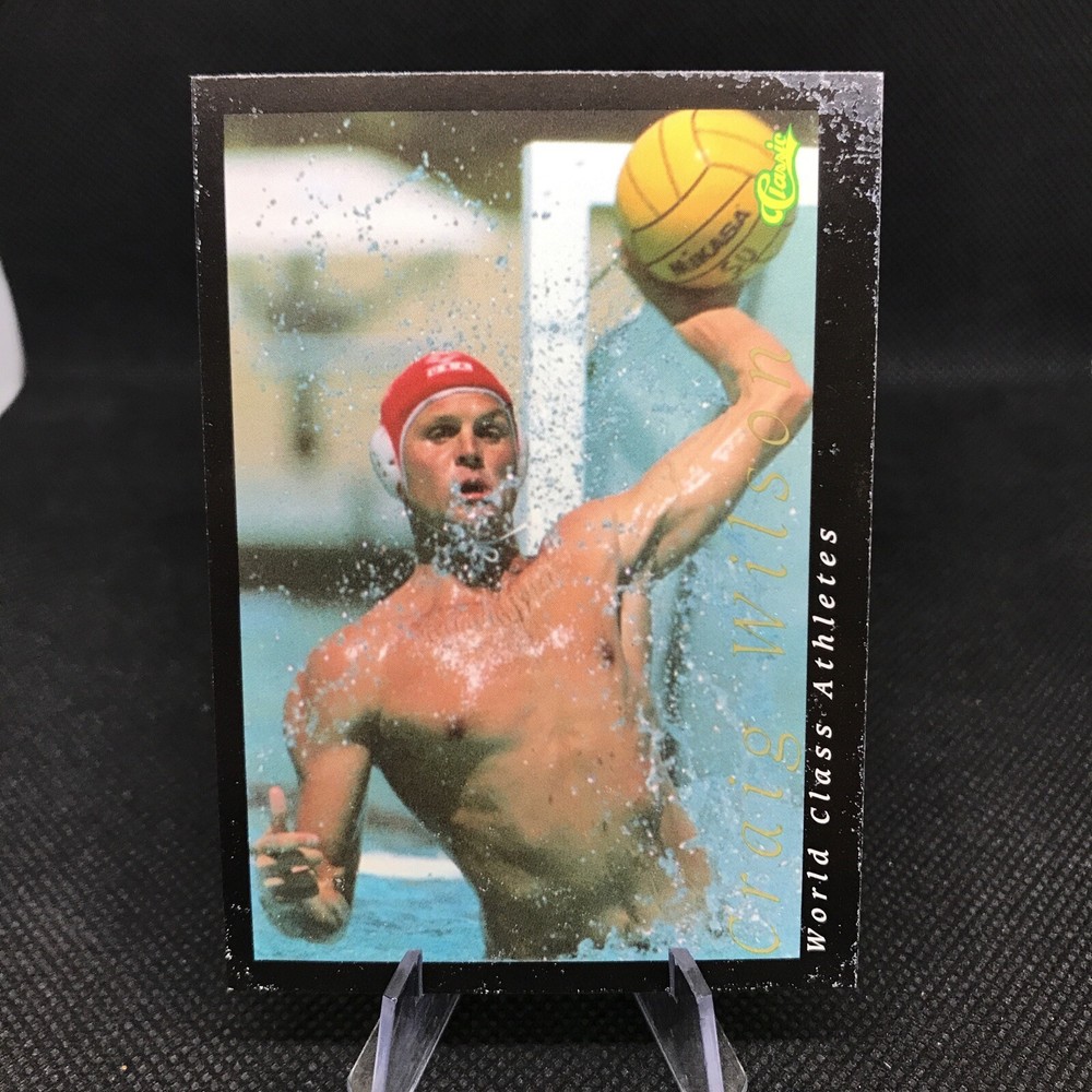 Craig Wilson #21 1992 Classic World Class Athletes Water Polo Olympics USA POOR
