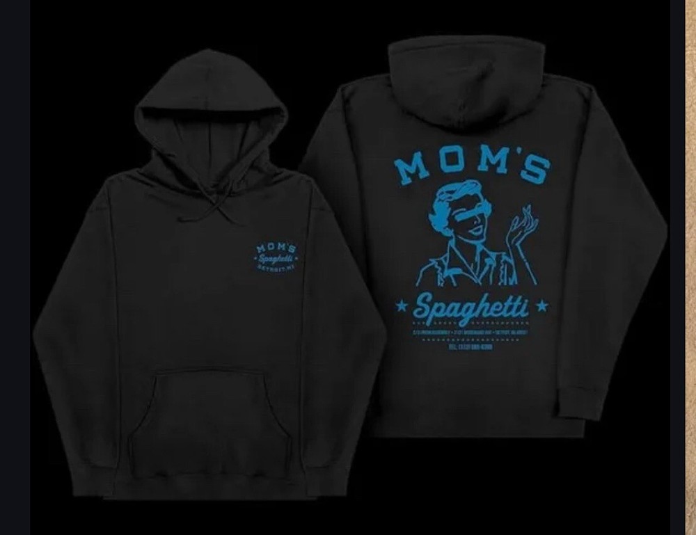 Eminem Moms Spaghetti Playoff run Detroit Lions Blue Hoodie