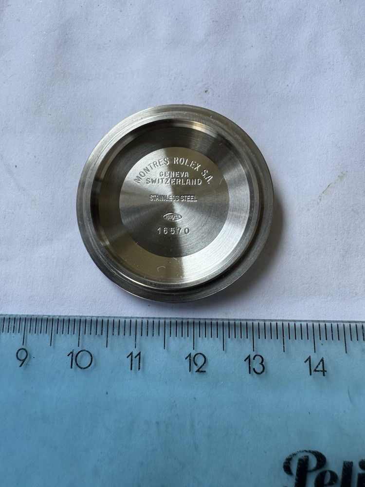 Original Rolex Oyster 16570 Explorer II Case Back Replacement