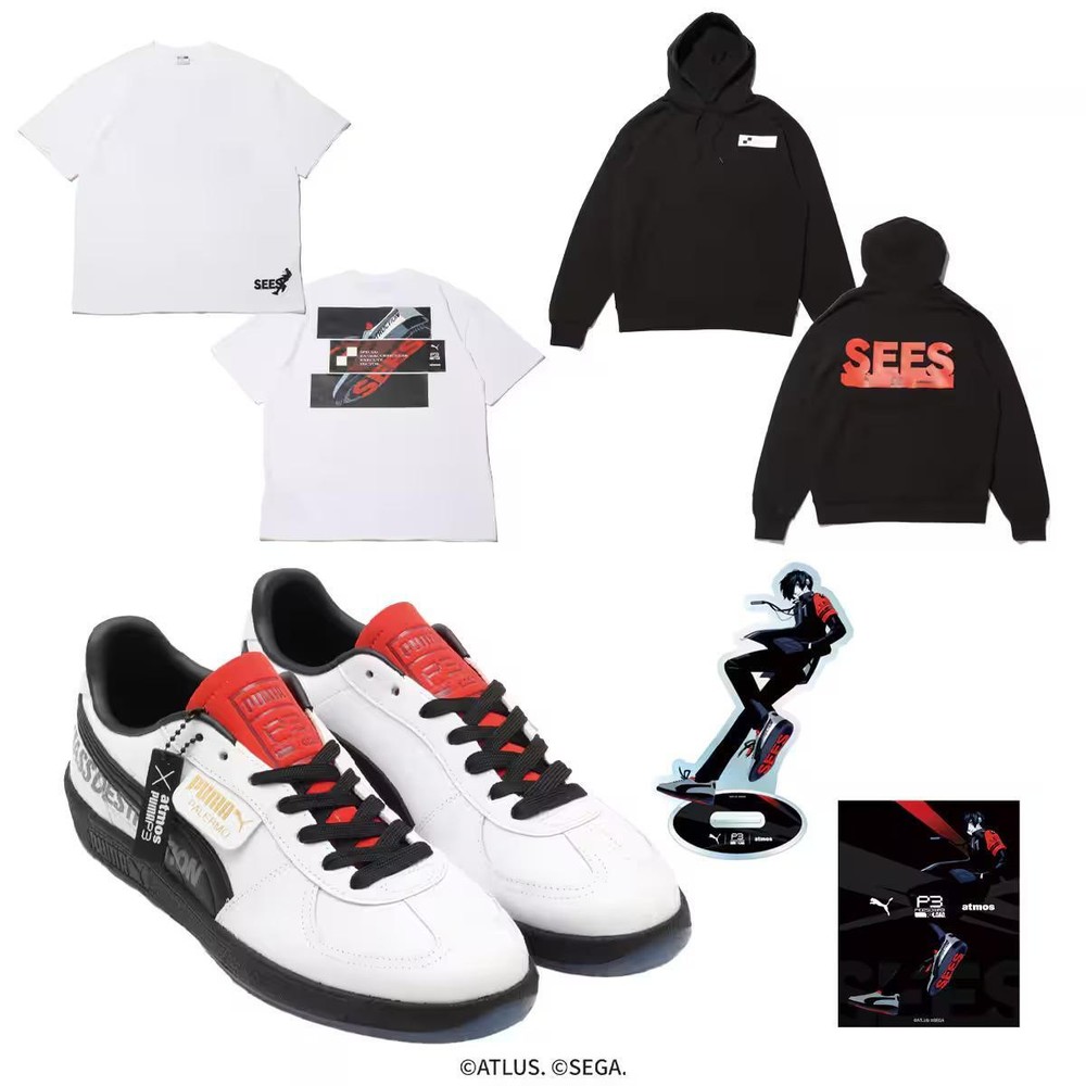 PUMA PALERMO P3R ATMOS Special Box Men's US 9 Size PERSONA3 RELOAD NEW In Stock
