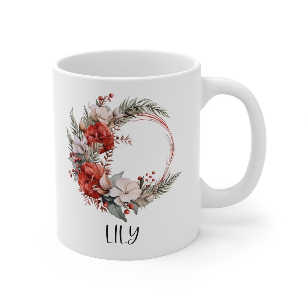 Christmas Personalized Custom Name Coffee Mug Gift