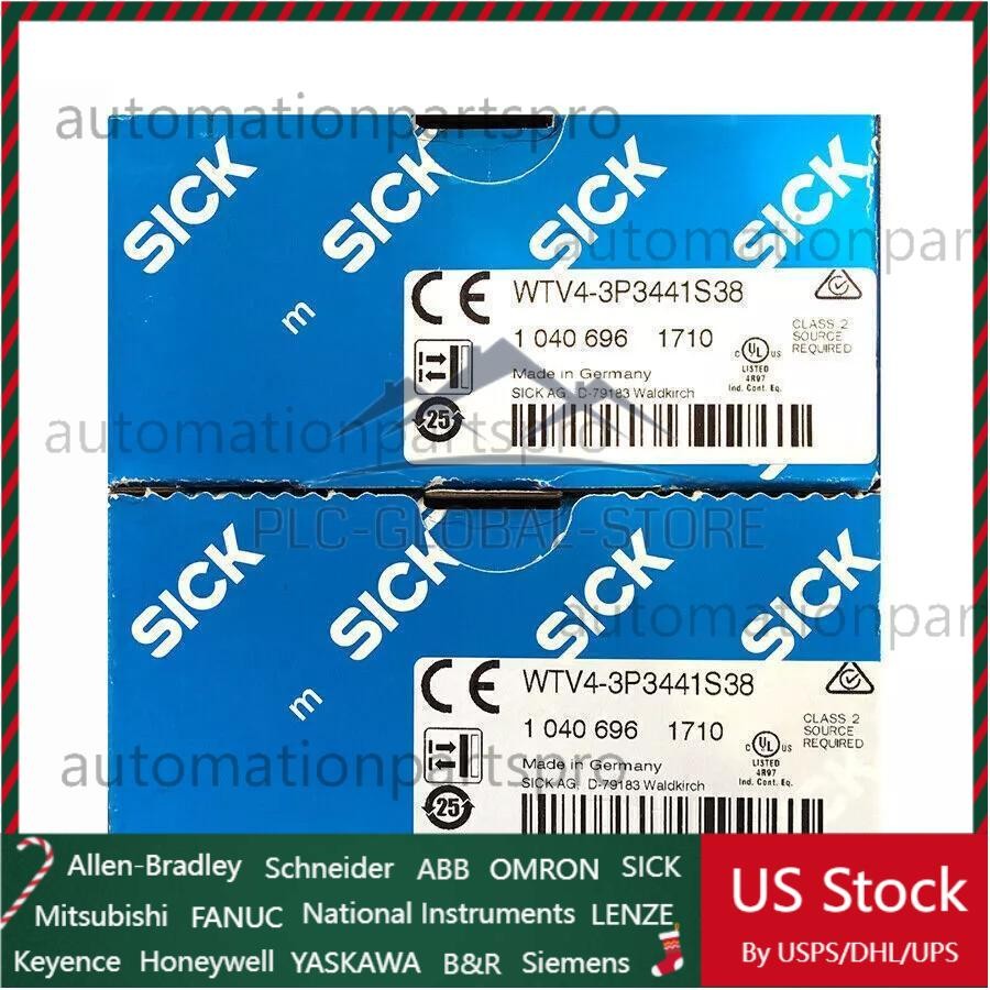New SICK WTV4-3P3441S38 WTV43P3441S38 Photoelectric Sensor
