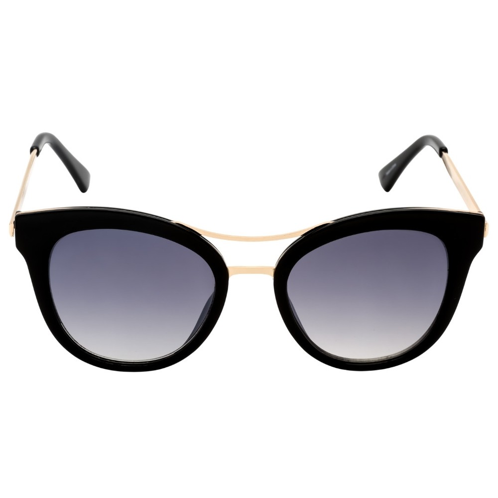 Guess GF0304 01C Black Retro Aviator Sunglasses  