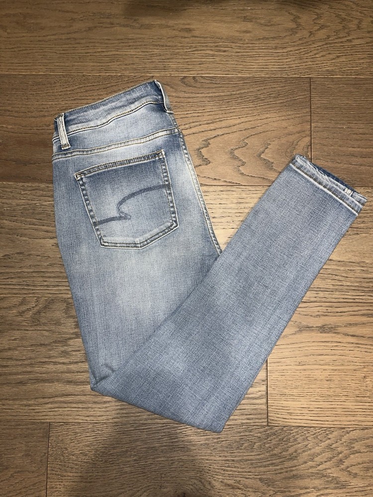 Time and Tru Light Wash Stretch Skinny Jeans – Women's Size 12