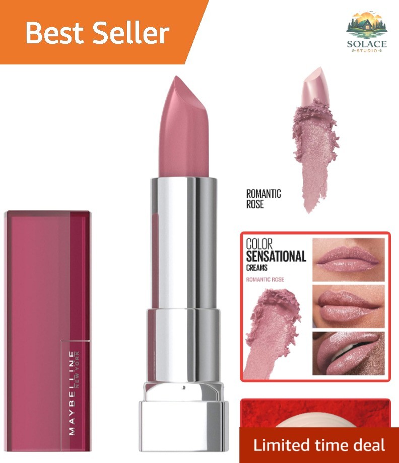Color Sensational Lipstick, Lip Makeup, Cream Finish, Hydrating Lipstick, Rom...