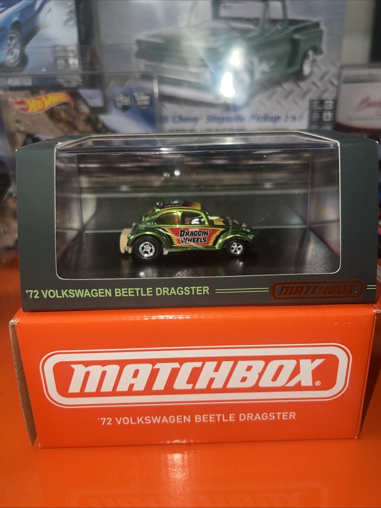 2022 Mattel Creations Matchbox ‘72 VOLKSWAGEN BEETLE DRAGSTER New Sealed In Box