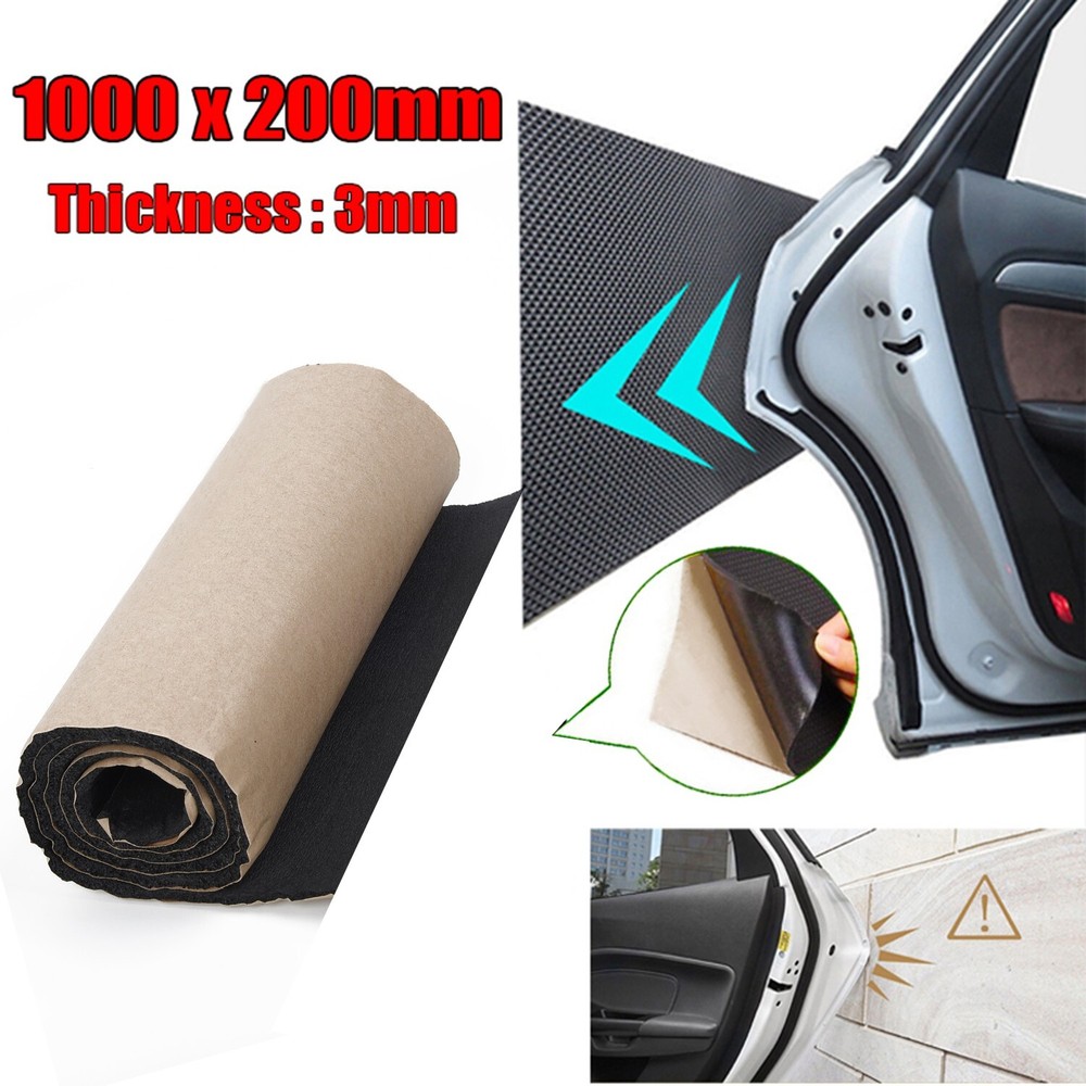 Flexible Car Wall Door Protector Strips Rubber Guard Accessories Parts