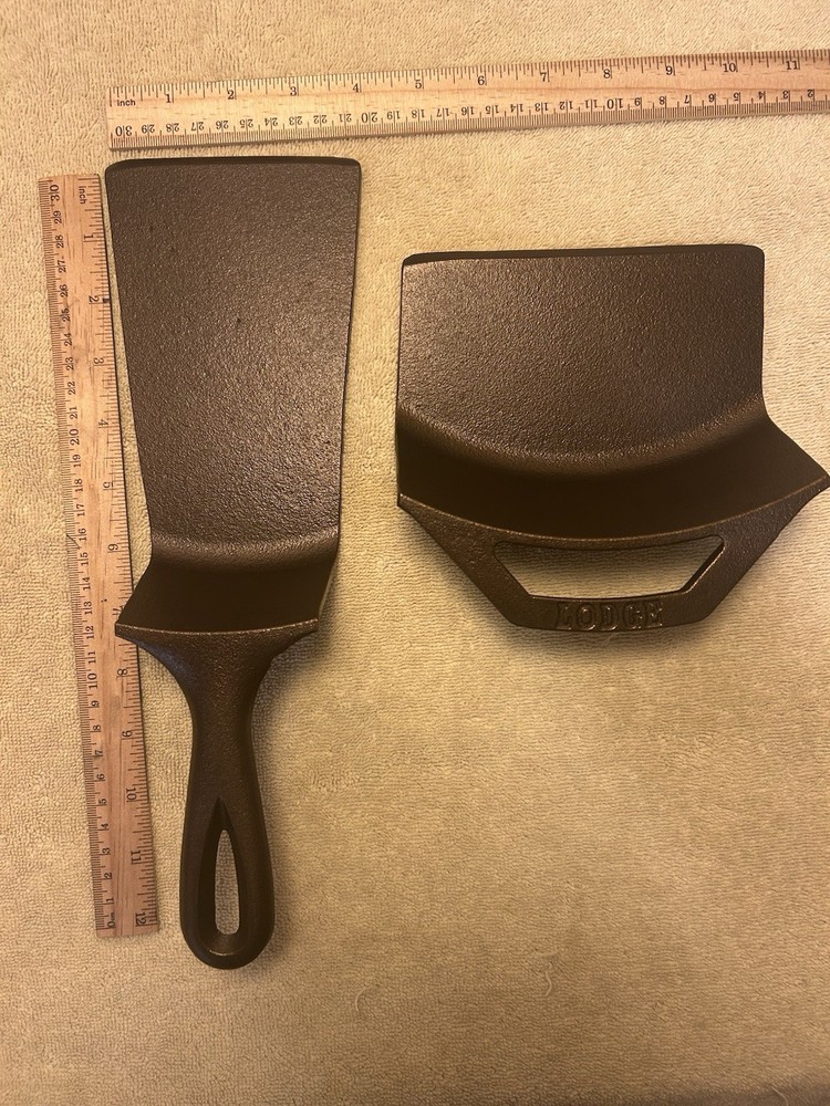 Lodge Cast Iron Handcrafted Spatula And Scraper