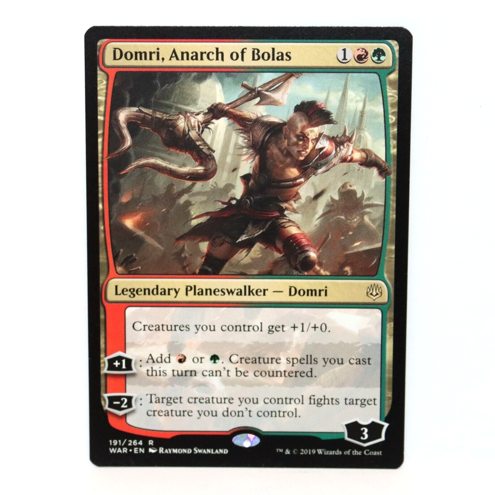 Domri Anarch of Bolas MTG War of the Spark Near Mint Condition