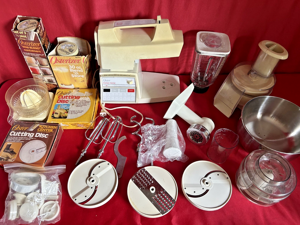 Oster Kitchen Center Blender Mixer Food Processor with Blades & Meat Grinder