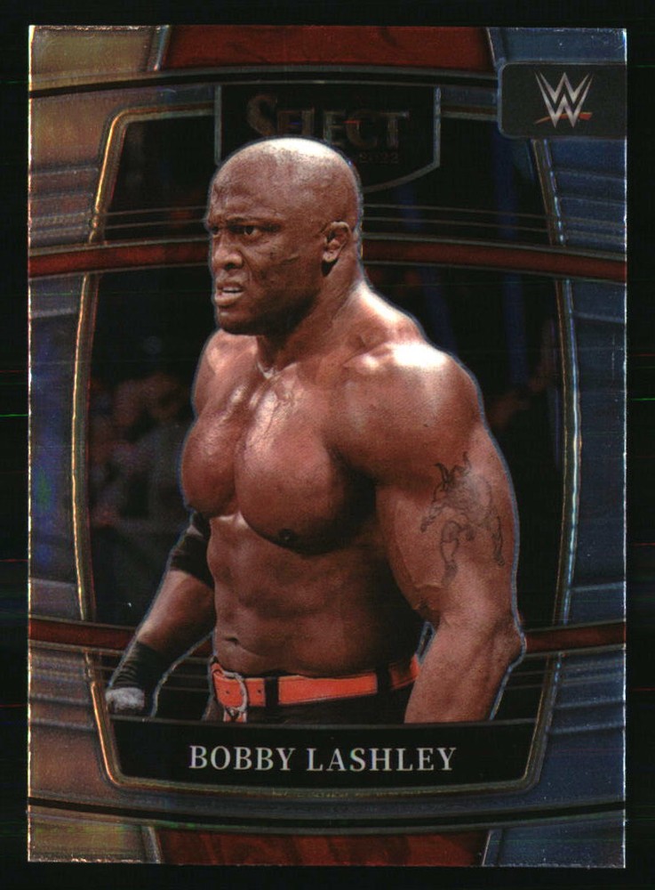 The All Mighty Bobby Lashley 2022 Panini Select WWE #83 WRESTLING Card
