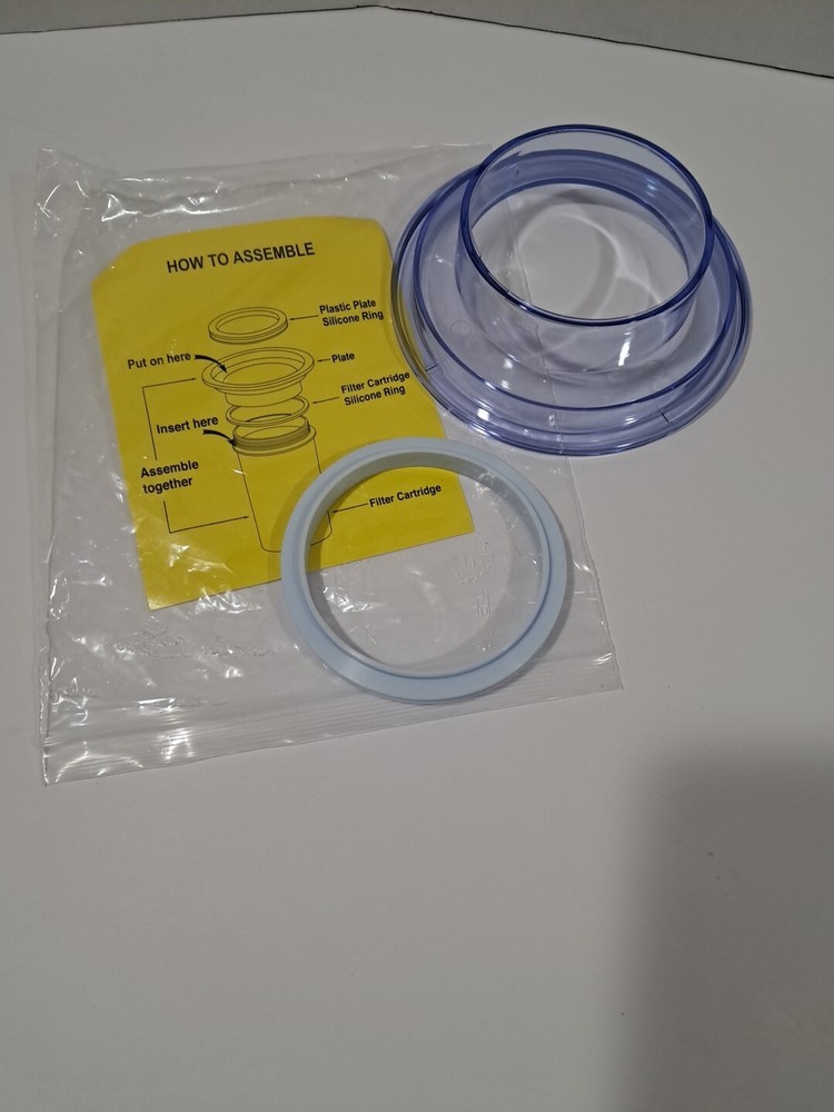 NIKKEN Aqua Pour PiMag 1360 Filter Adapter Plate Replacement Parts Gasket