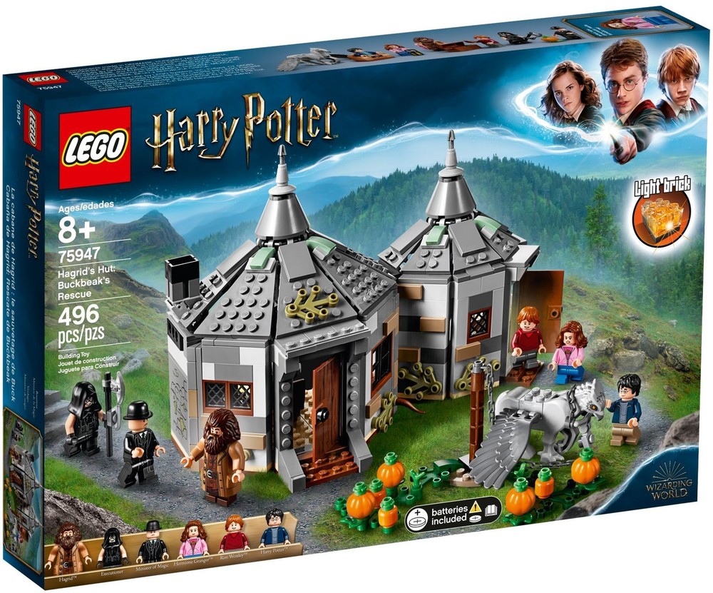 LEGO Harry Potter Hagrids Hut Buckbeak Rescue Set with Free Shipping  